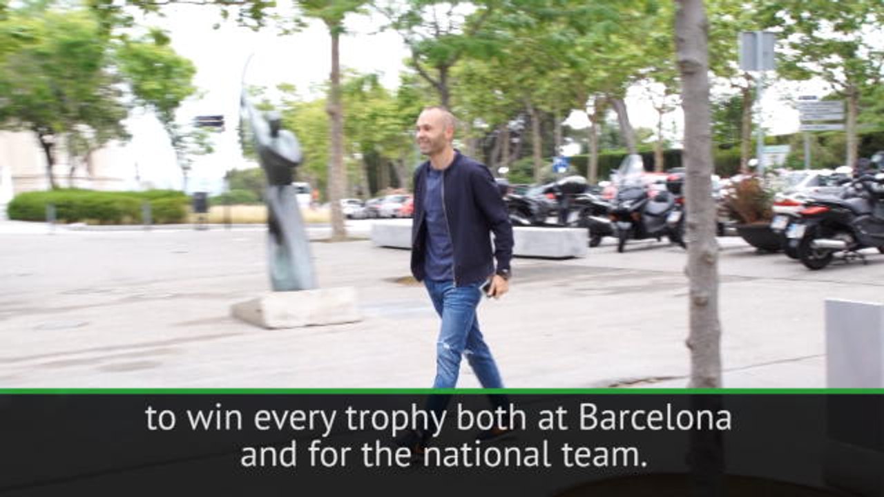 Alba missing absent Iniesta