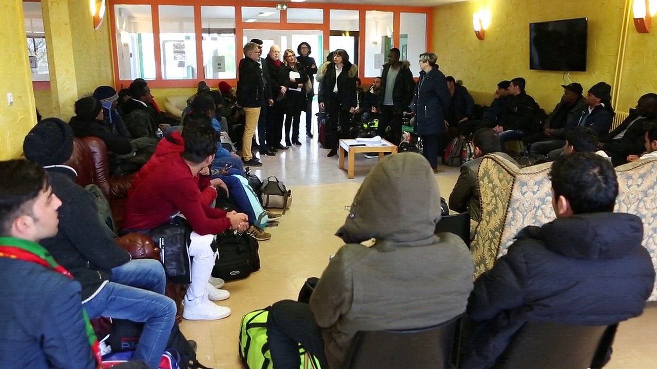 Les migrants arrivent à Confolens