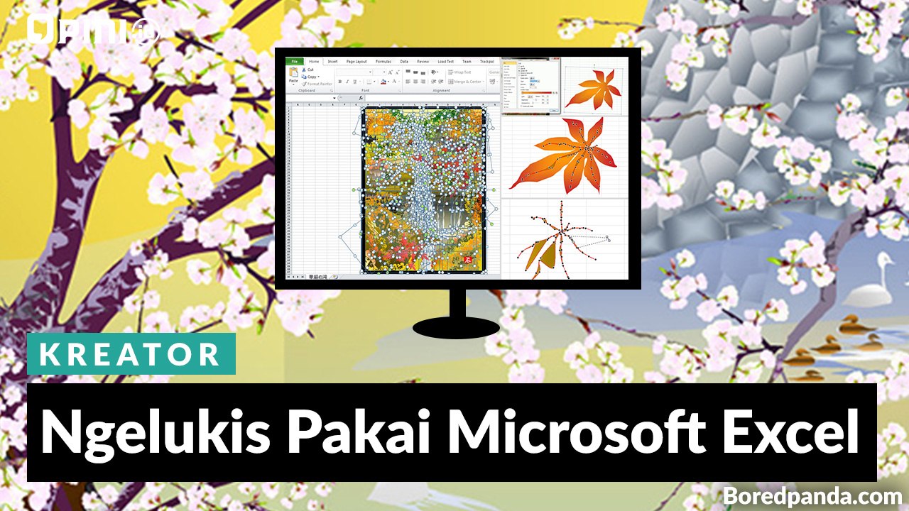 #1MENIT | Ngelukis Pakai Microsoft Excel