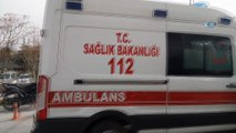 Aksaray'da inşaatın 3. katından düşen işçi yaralandı