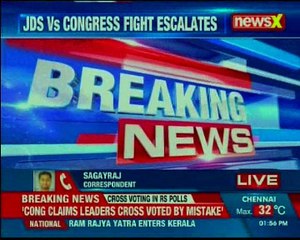 JDS alleges returning officer favouring Congress; stages protest