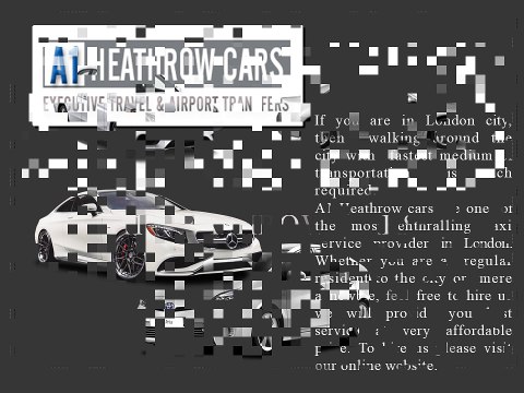 Taxi in Heathrow Airport Terminals | A1 Heathrow Cars