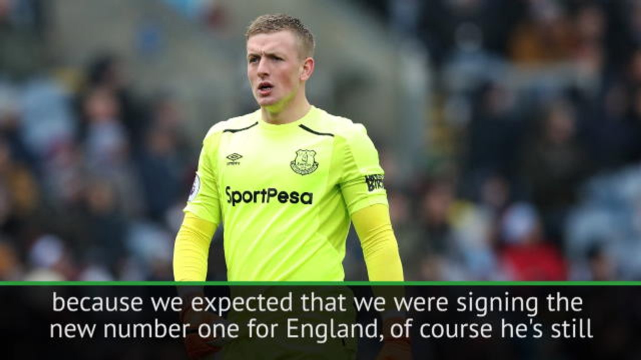 Pickford will be England's number one - Koeman