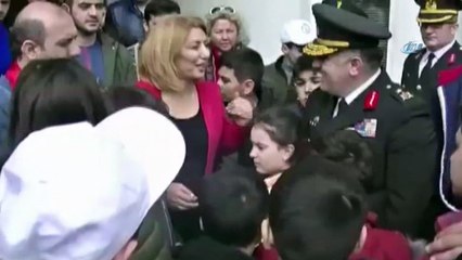 Şehit çocuklarından jandarmaya çıkarma