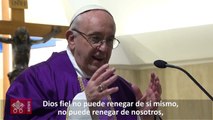 EL PAPA FRANCISCO EN SANTA MARTA: EL SEÑOR ES FIEL, NO SE OLVIDA DE NOSOTROSEstimados amigos, compartimos el video con un extracto de la homilía del Papa Fran