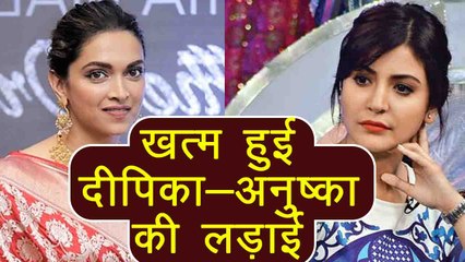 Deepika Padukone - Anushka Sharma COLD WAR over; TEAMS UP for mega project | FilmiBeat