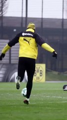 Usain Bolt entrenó con el Borussia Dortmund