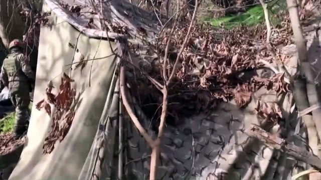 Irak'ın kuzeyindeki PKK kamplarına yönelik operasyon - Terör örgütünün kullandığı çadır imha edildi - HAKKARİ