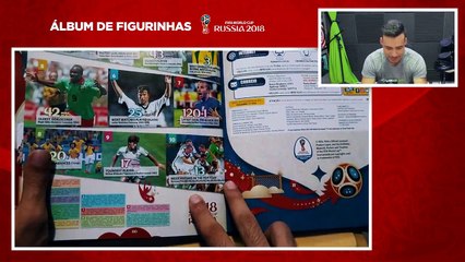 JA TIREI O MESSI E O RONALDO!?? - ÁLBUM DA COPA DO MUNDO 2018! 