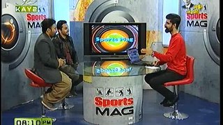 Journalist wasim qadri analysis on ICC ftps in k2tv sports show 01