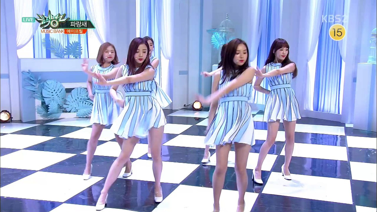 180323 [Comeback] APRIL "THE BULE BIRD" Music Bank