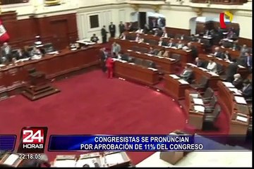 Solo el 11% de peruanos aprueba al Congreso de la República, según GFK