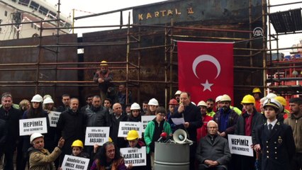 'Kartal' istimbotundaki restorasyon çalışmaları - İSTANBUL