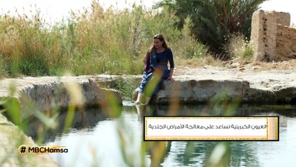 هويدا تستكمل إستكشافها لواحة "سيوة" التي تتميز بمياهها العذبة