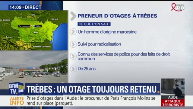 Ce que l'on sait sur le profil du preneur d'otages de l'Aude