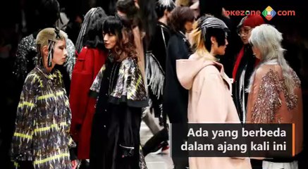 Ada Aksesori Kepala Ritsleting di Fashion Week Tokyo