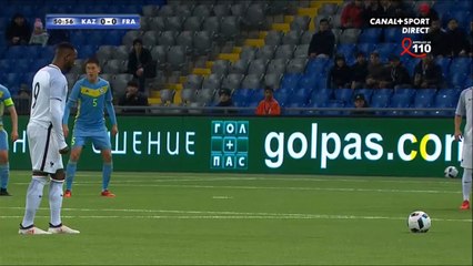 Moussa Dembele Fantastic Free Kick Goal vs Kazakhstan (0-3)