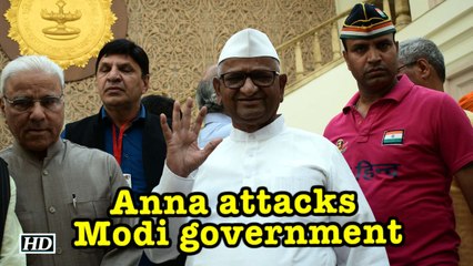 Anna attacks Modi government