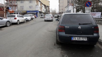 Ardahan'da toz bulutu etkili oldu