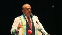 Antalya Bilim Üniversitesi Fahri Doktora Ödül Töreni - Çavuşoğlu (6) - ANTALYA