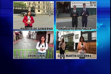 Restringen acceso a calles aledañas a Palacio de Gobierno