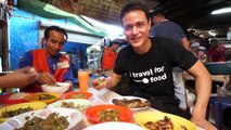 Lao Street Food - GIANT STICKY RICE Feast and Stuffed Chili Fish in Vientiane, Laos!