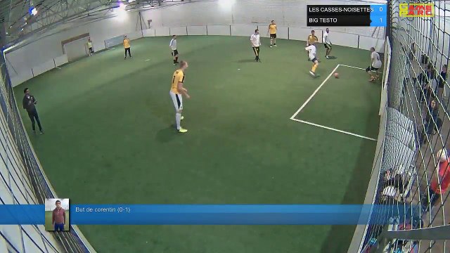 But de corentin (0-1) - LES CASSES-NOISETTES Vs BIG TESTO - 22/03/18 21:00 - LIGUE 3