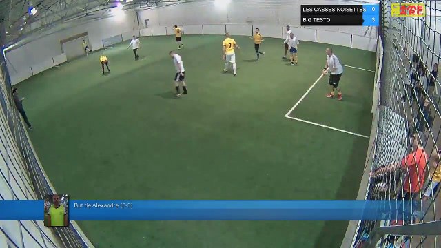 But de Alexandre (0-3) - LES CASSES-NOISETTES Vs BIG TESTO - 22/03/18 21:00 - LIGUE 3