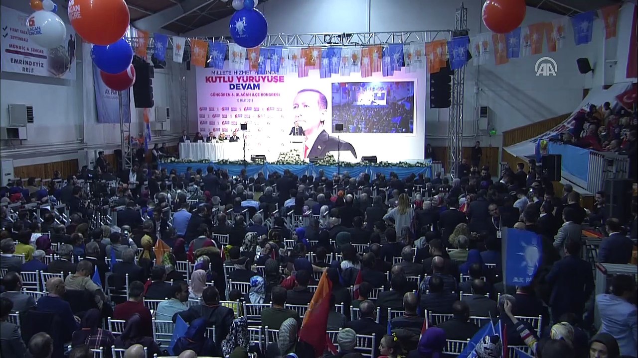 AK Parti Güngören 6. Olağan İlçe Kongresi - Adalet Bakanı Abdülhamit Gül (2) - İSTANBUL