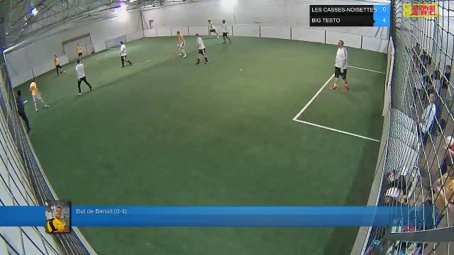 But de Benoit (0-4) - LES CASSES-NOISETTES Vs BIG TESTO - 22/03/18 21:00 - LIGUE 3