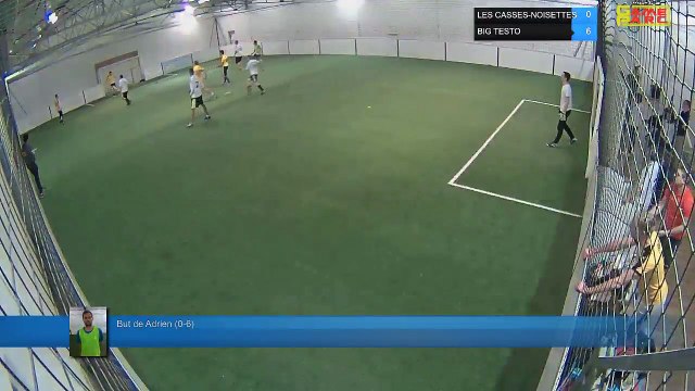But de Adrien (0-6) - LES CASSES-NOISETTES Vs BIG TESTO - 22/03/18 21:00 - LIGUE 3