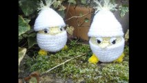 petits poussins tout doux au crochet