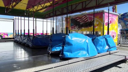 La fête foraine se prépare à Martigues