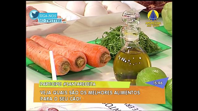Santa Receita Aprenda a preparar receitas caseiras para o seu cão - 13 de Abril de 2015
