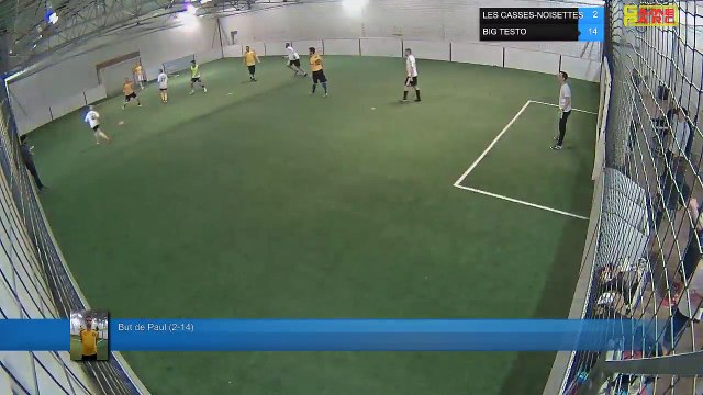 But de Paul (2-14) - LES CASSES-NOISETTES Vs BIG TESTO - 22/03/18 21:00 - LIGUE 3