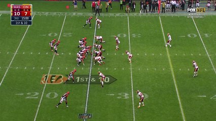 2016 - A.J. Green dives for 10 yard catch