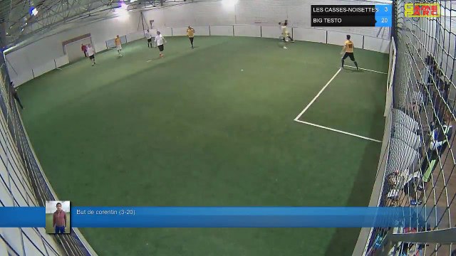 But de corentin (3-20) - LES CASSES-NOISETTES Vs BIG TESTO - 22/03/18 21:00 - LIGUE 3