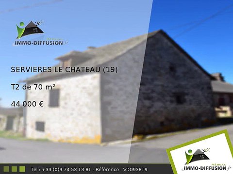 T2 A vendre Servieres le chateau 70m2 - PLATEAU SAINT PRIVAT