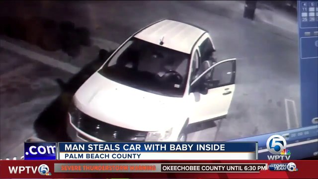 Il vole une voiture et se rend compte qu'il ya un bébé à l'interieur, regardez la réaction du voleur