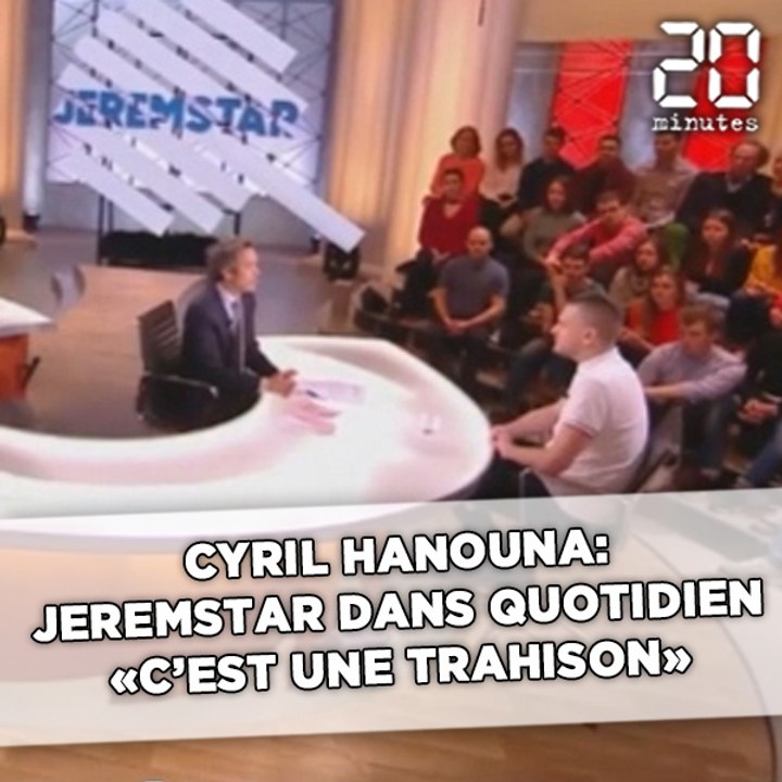 Selon Cyril Hanouna, Jeremstar «ne sera plus à l'antenne de C8, c'est terminé»