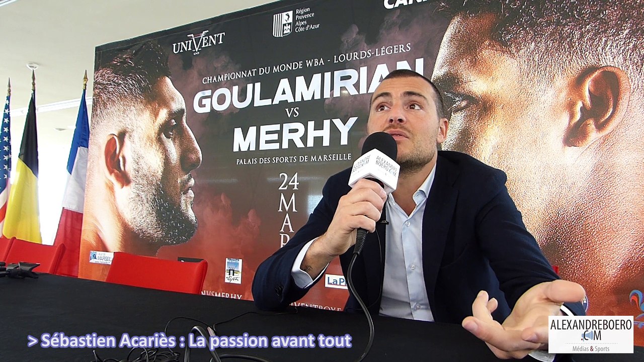 Interview : Sébastien Acariès évoque sa vie de promoteur de boxe, rôle indispensable à ce sport