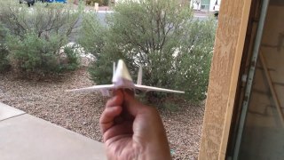 Paper Airplane MIG 29 Test Flight