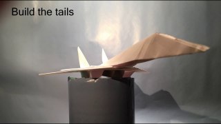 Paper Airplane how to make a MIG 29