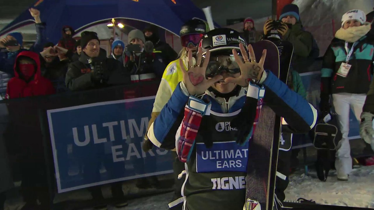 Les adieux de Marie Martinod à Tignes