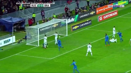 Miranda Goal HD - Russia 0 - 1 Brazil - 23.03.2018 (Full Replay)