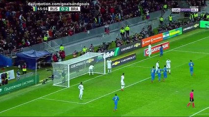 Paulinho Goal HD - Russia 0 - 3 Brazil - 23.03.2018 (Full Replay)