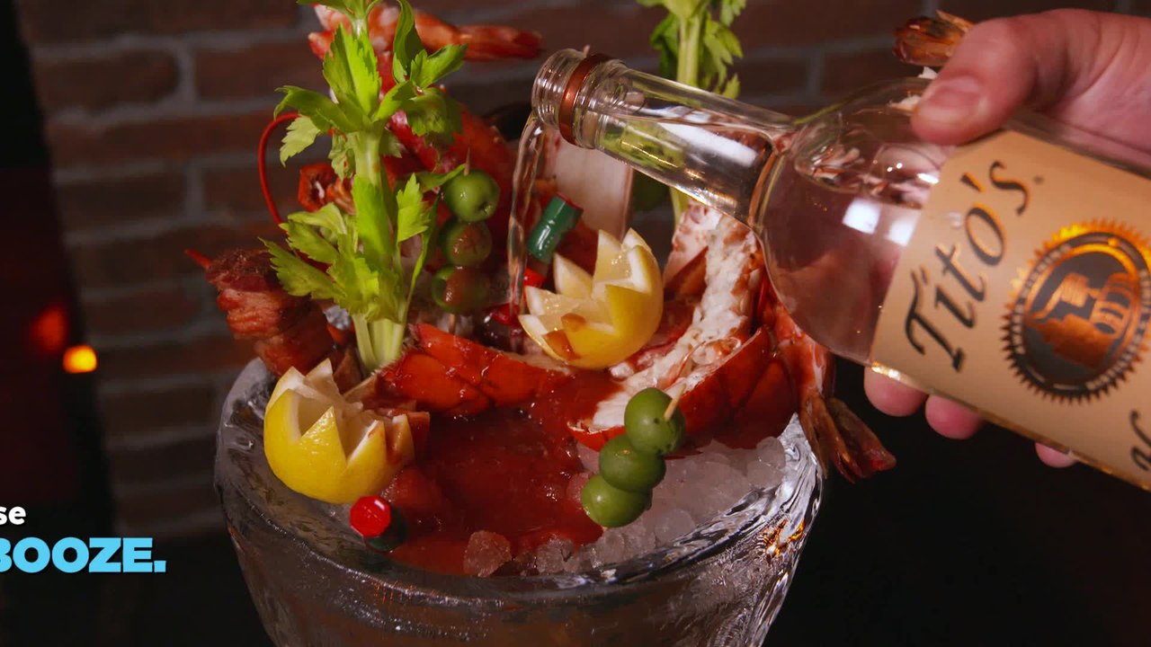 This Giant Bloody Mary Doubles As Brunch