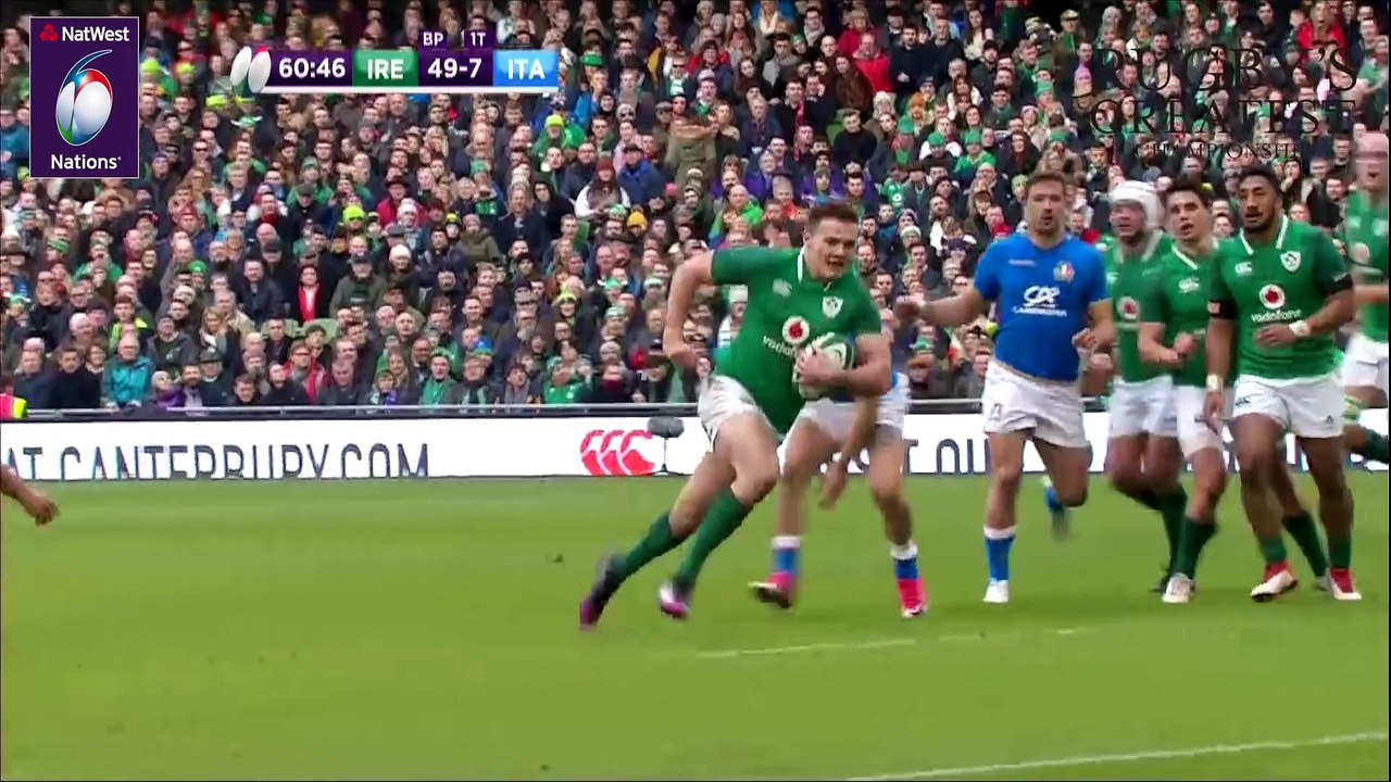 Exclusive : Jacob Stockdale wins NatWest Player of the Championship 2018 | NatWest 6 Nations