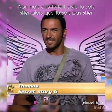 Non mais allo tu fais style tu sais skier alors que tu sais pas skier