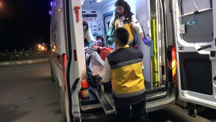 Kazada teğmen ağır yaralandı, hastane önüne gelen anne sinir krizleri geçirdi